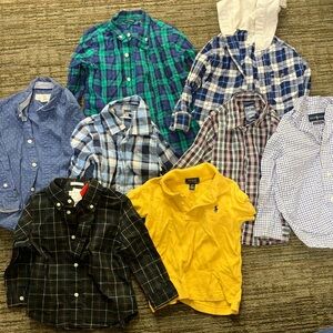 Lot of 2T boys button downs